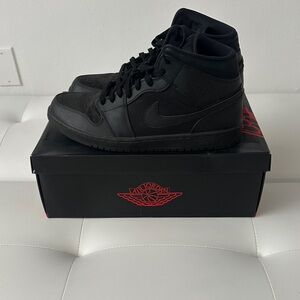 Jordan Black Athletic Shoes